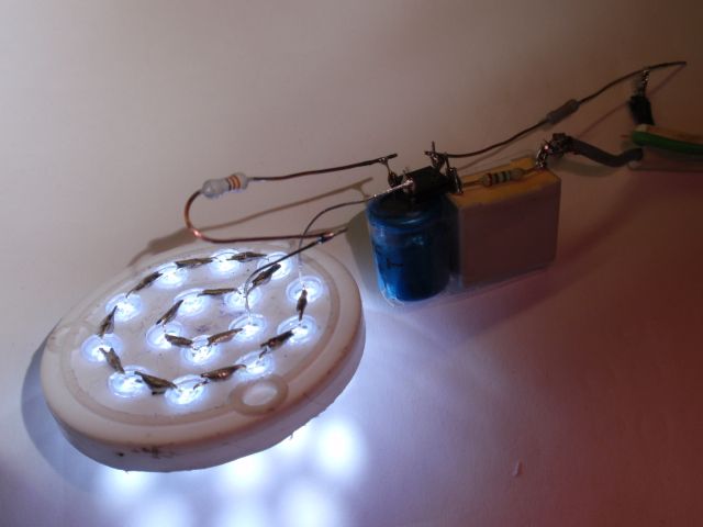 Test of LED lamp 2