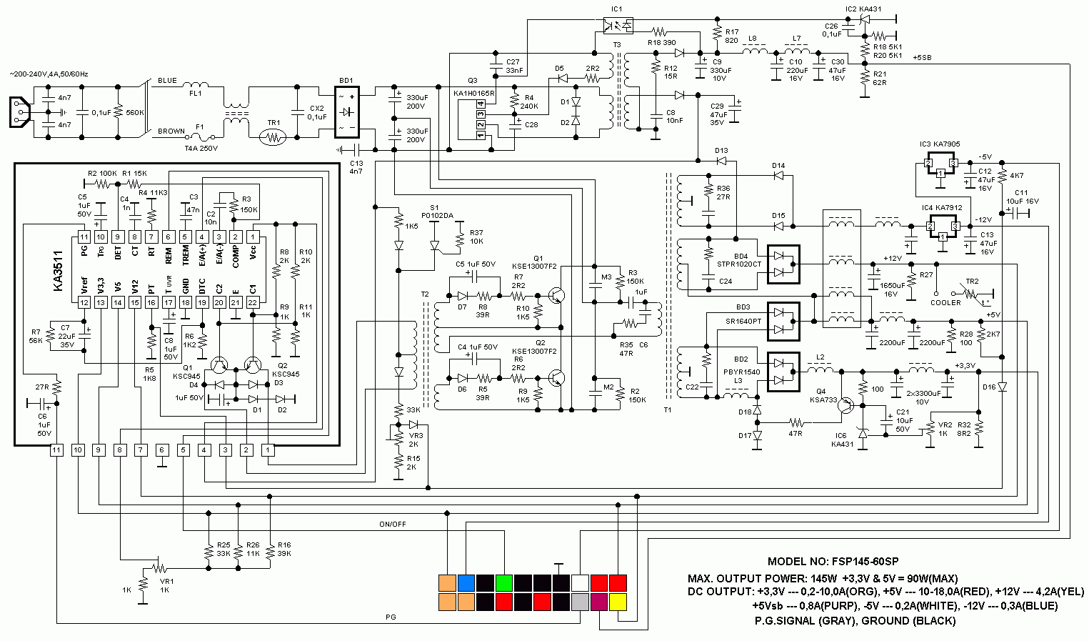 Bestec Atx 250 12z Wiring Diagram - Drivenhelios