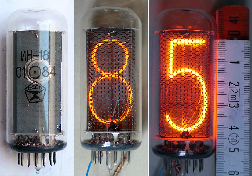 IN-1 IN-1 USSR Large Russian Nixie Tube NEW lot of 100 pcs 