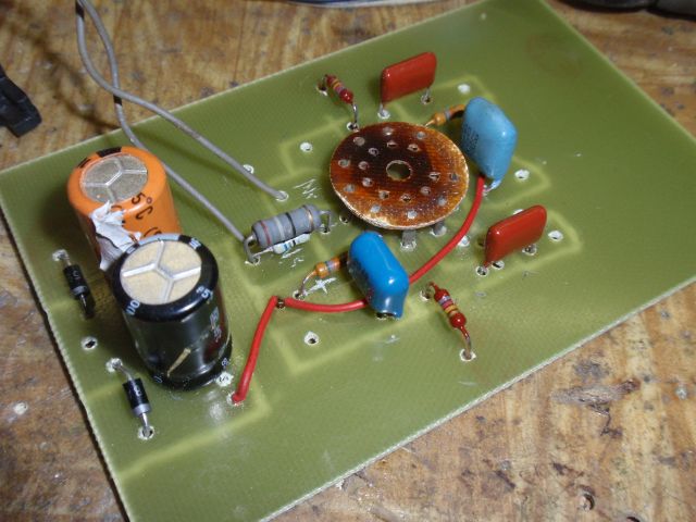  soldering parts to the board