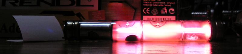 helium-neonový (HeNe) laser NL05