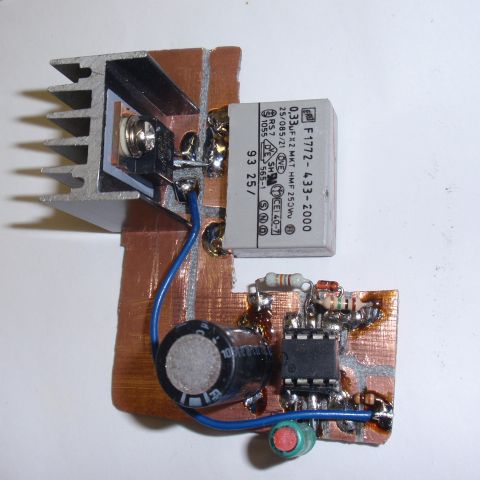 Elektrický ohradník - obvod 555 a MOSFET