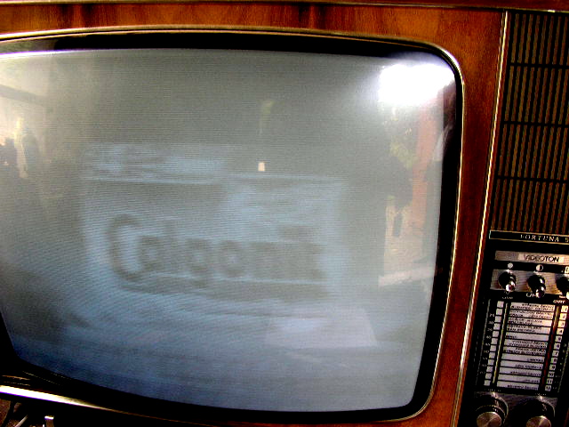 televizor FORTUNA 5 VIDEOTON TA4206 v provozu