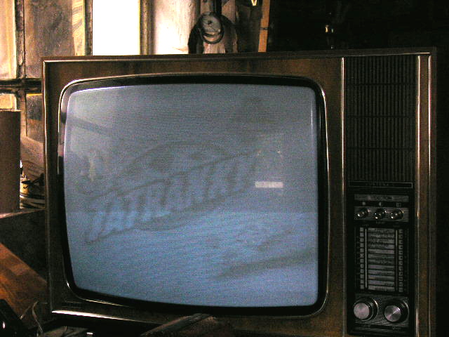 televizor FORTUNA 5 VIDEOTON TA4206 v provozu